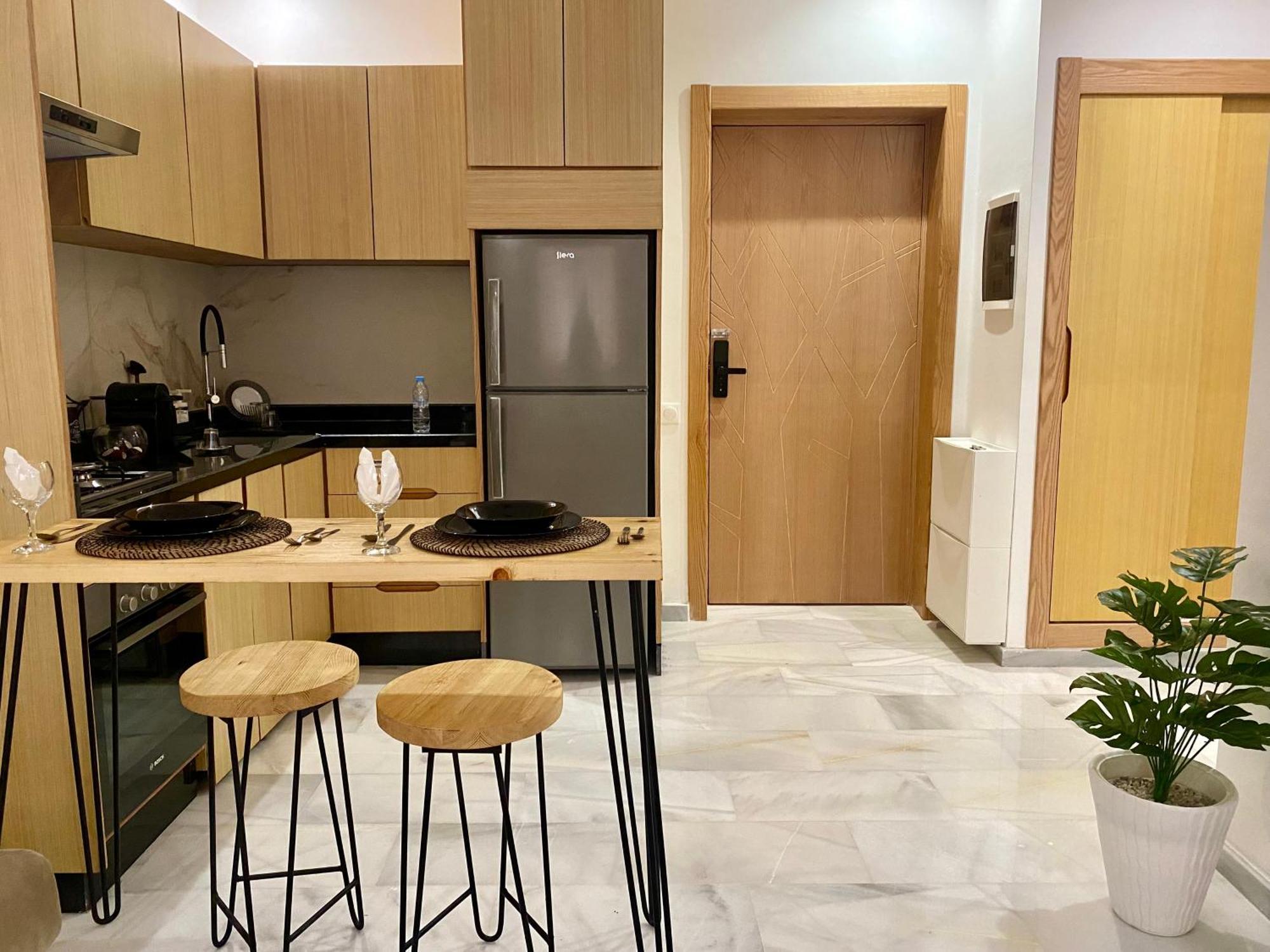 Appartement Elegance En 40 Metres Nouaceur Extérieur photo