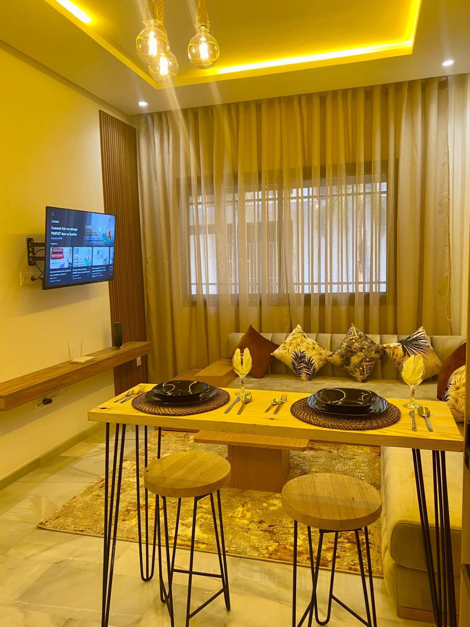 Appartement Elegance En 40 Metres Nouaceur Extérieur photo