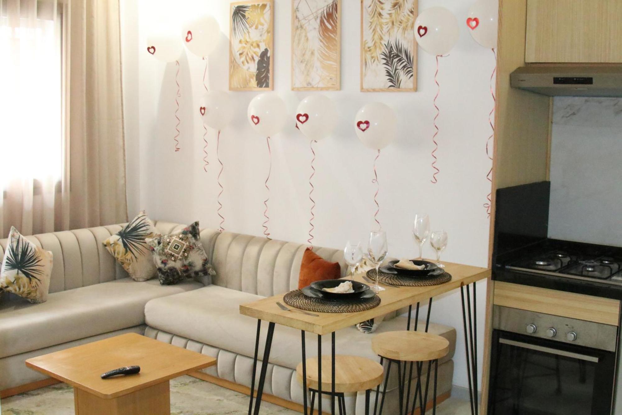 Appartement Elegance En 40 Metres Nouaceur Extérieur photo